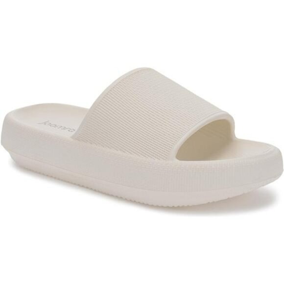 Joomra Pillow Slides Thick Sole Shower Sandals Non Slip Quick Dry Foam Slides - Picture 1 of 7